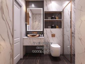 Bathroom Interior Design in Patper Ganj